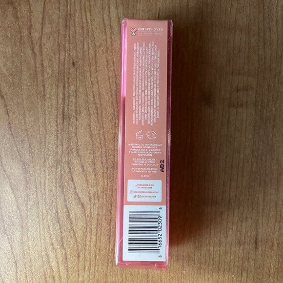 Lime Crime Plushies Melon Smoothie Soft Focus Lip Veil 3.5 mL Liquid Lipstick - Picture 2 of 4